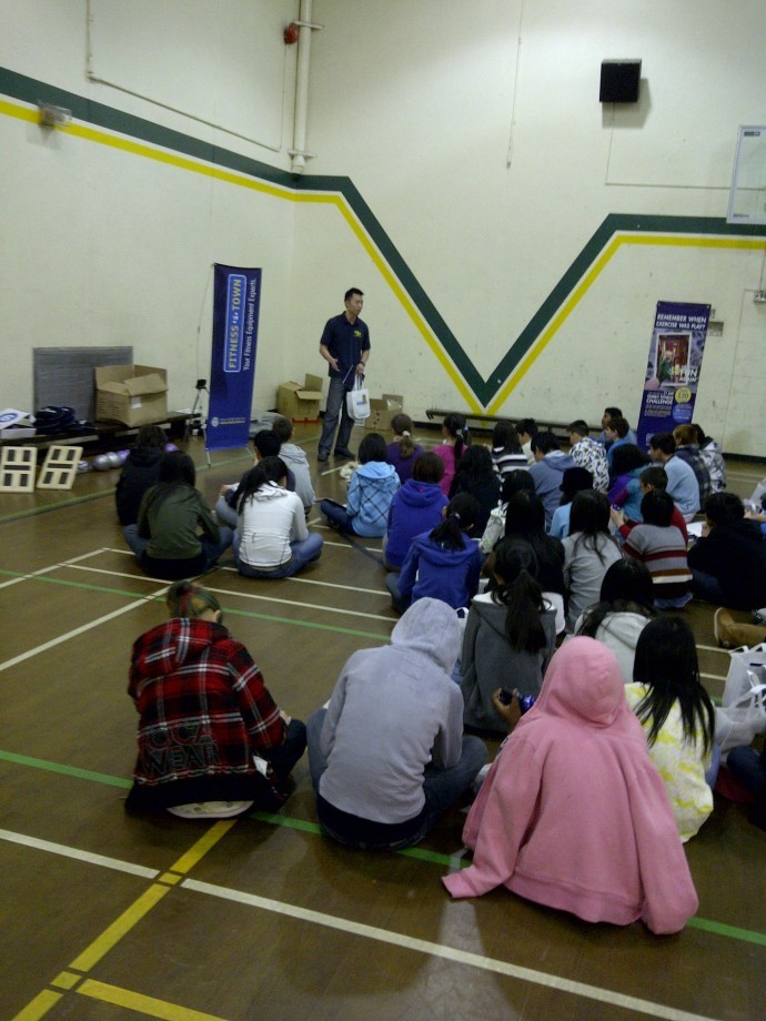 Eastside Vancouver elementary school takes on fitness challenge