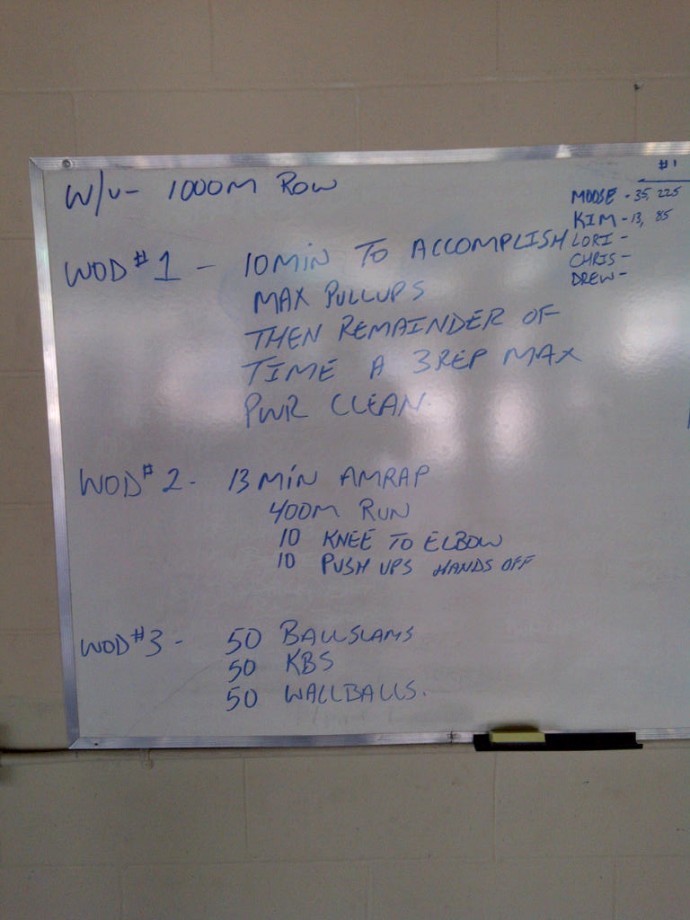 3 Crossfit WODs, 1 sore body and I love it
