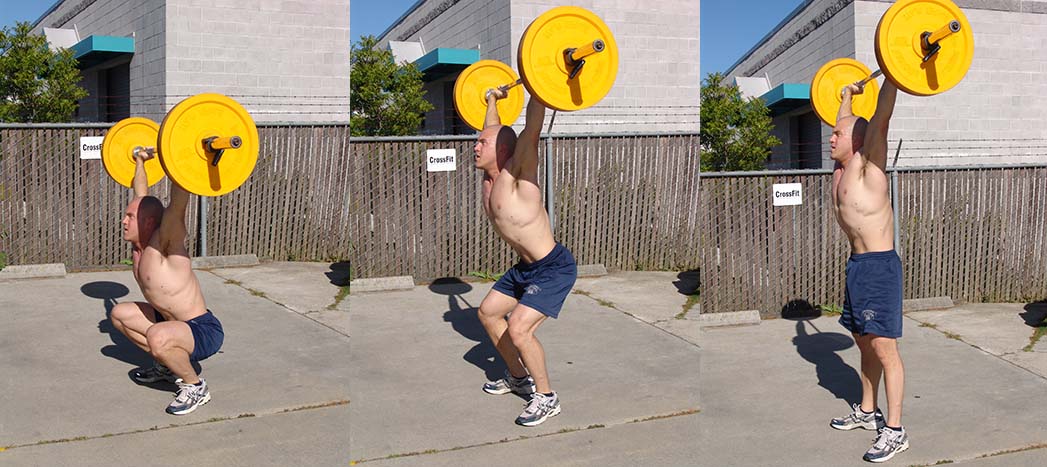 100 Overhead Squats for Time - 