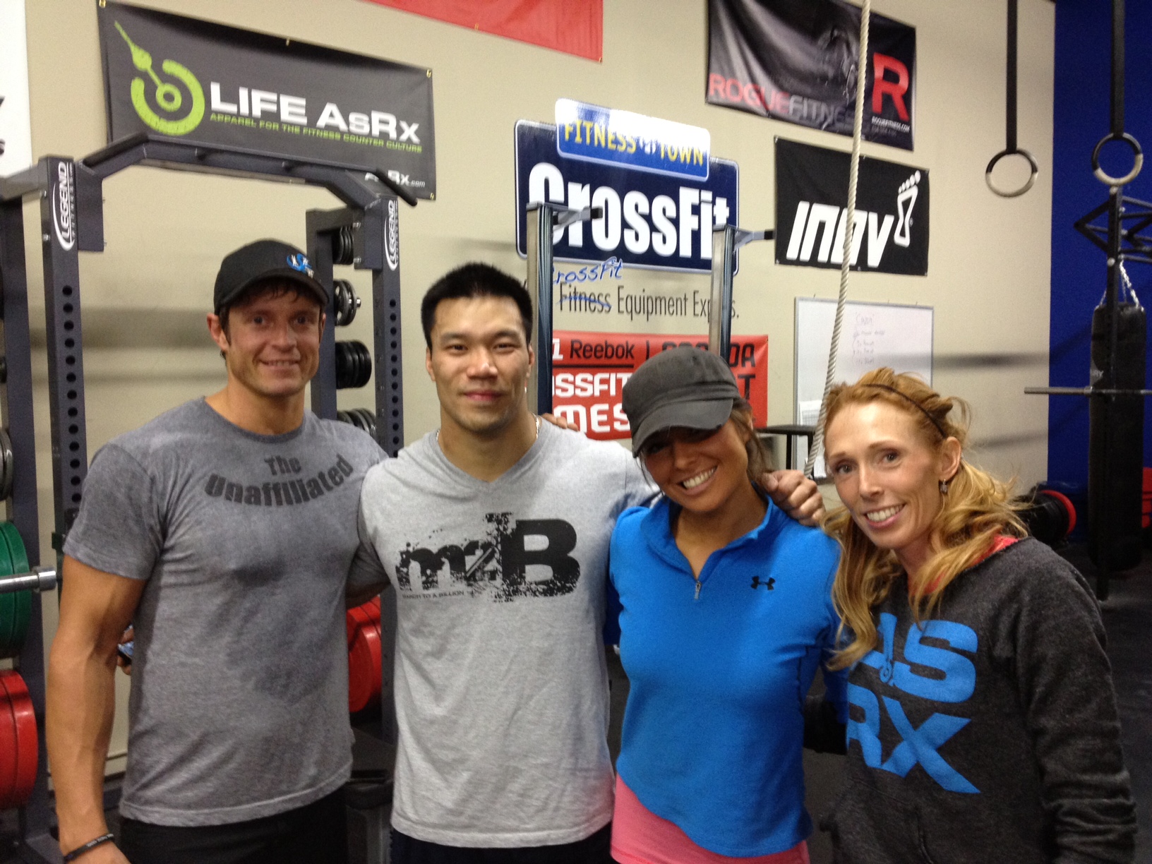 Birthday WOD with friends and Cindy