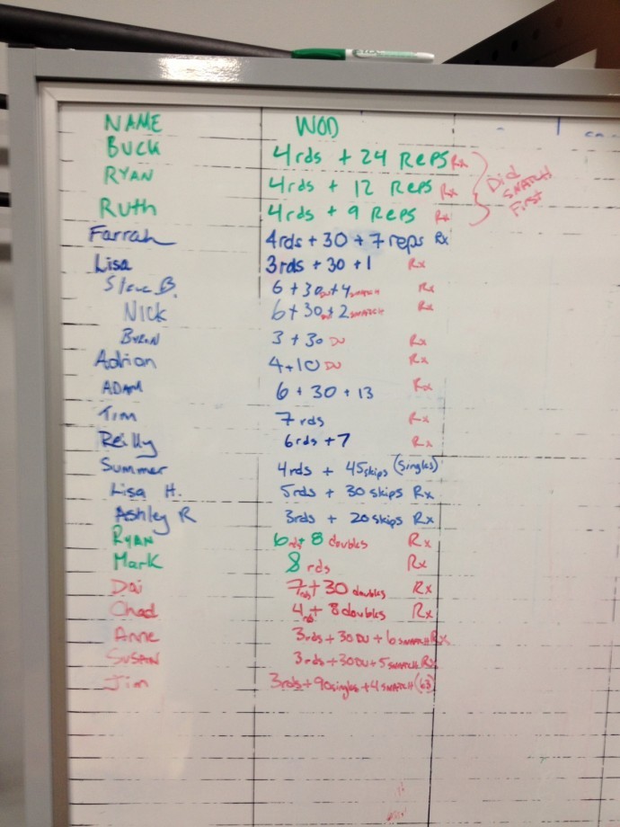 Open WOD 11.1 Revisited