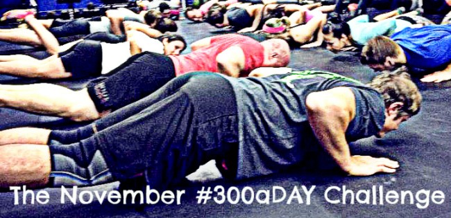 The November #300aDAY Fitness Challenge - you in?
