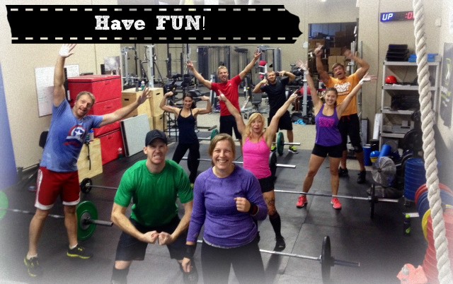 Group fitness classes like CrossFit are a ton of FUN (and motivational)!