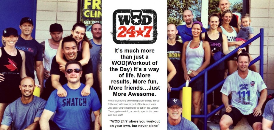 WOD 24/7 is coming! Stay tuned... click for more info.