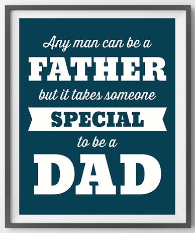 special man to be a father