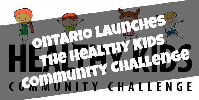 Ontario launches The Healthy Kids Community Challenge