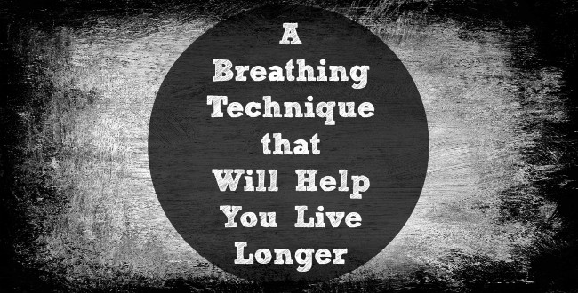 breathing will help you live longer