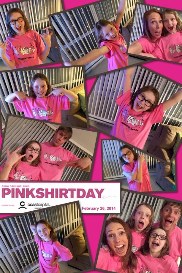 Our Family Supports #PinkShirtDay