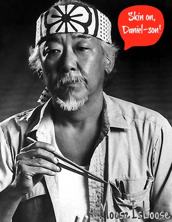 Mr Miyagi - Skin on or skin off when you cook your chicken? #ChickenDotCa