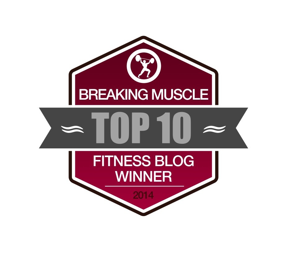 Breaking Muscle Top Fitness Blog Winner Badge: Moose is Loose
