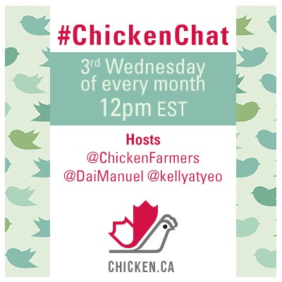 #ChickenChat Wednesdays with @chickenfarms @daimanuel @kellyatyeo
