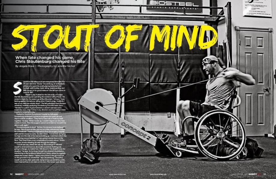 Stout of Mind Sweat RX Magazine article