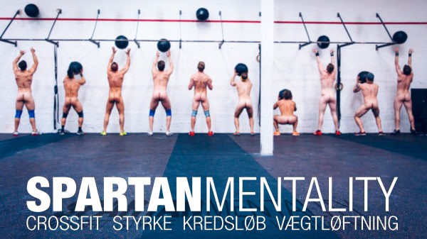 Spartan Mentality Nude CrossFit