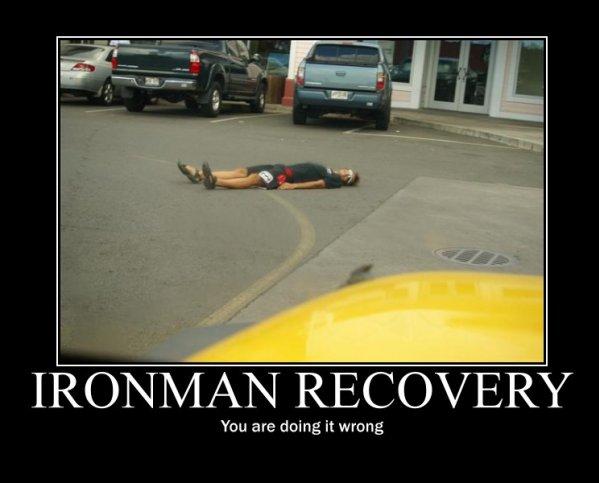 Ironman recovery - you are doing it all wrong