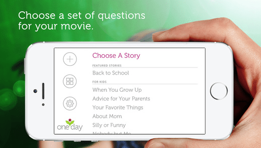 Choose a question one day app