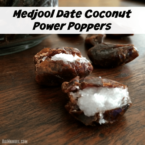 Medjool Dates Coconut Power Poppers