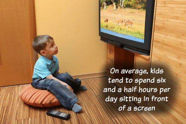 Kids Watch 6 and a Half Hours a Day of TV