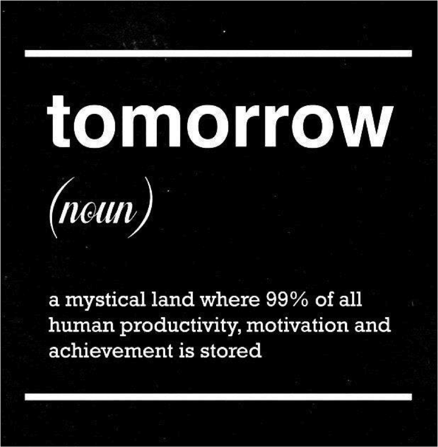 Tomorrow is a mystical land