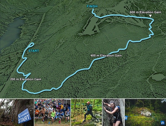 Grouse Mountain O2X Course Map