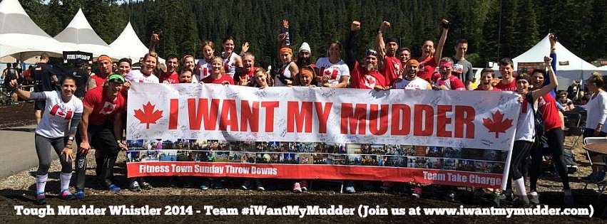 Join team #iWantMyMudder - tough mudder team