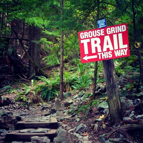 Grouse Grind this way