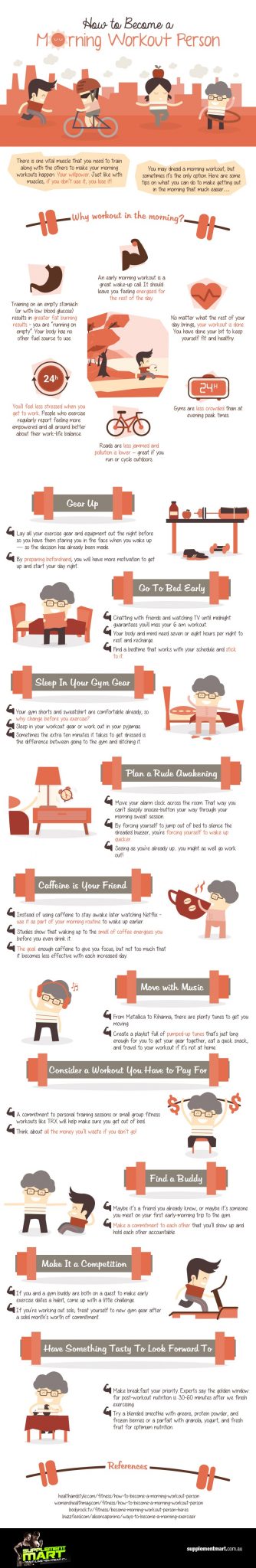 how to become a morning workout person