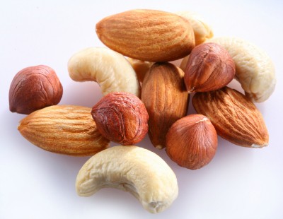 nuts and almonds and yummy goodness