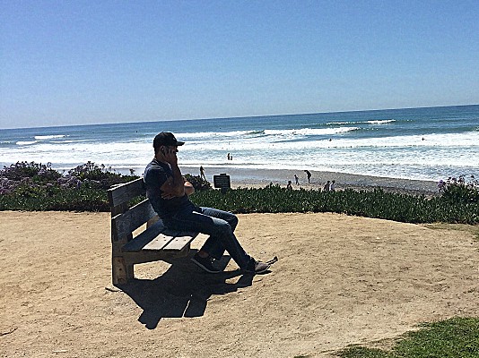 Just another day at the office (Encinitas, California)