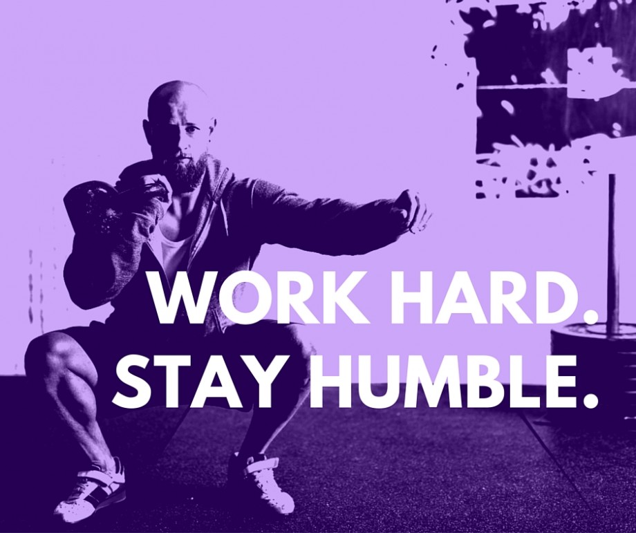 Word hard stay humble