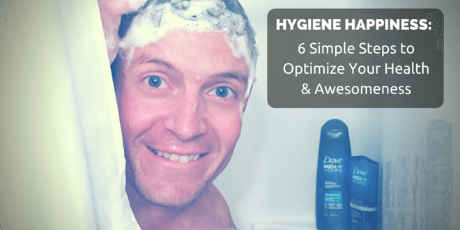hygiene happiness with Dove Men+Care