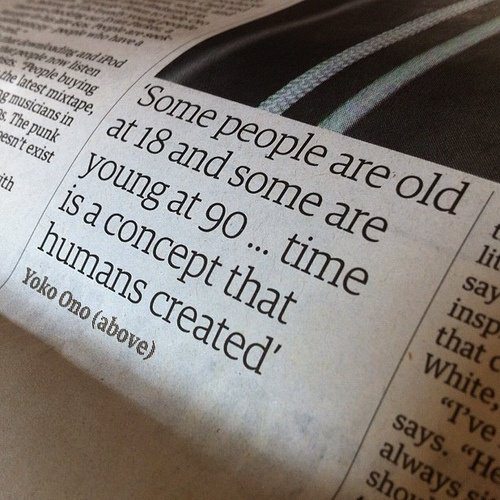time-is-a-concept-that-humans-created-yoko-ono-quote