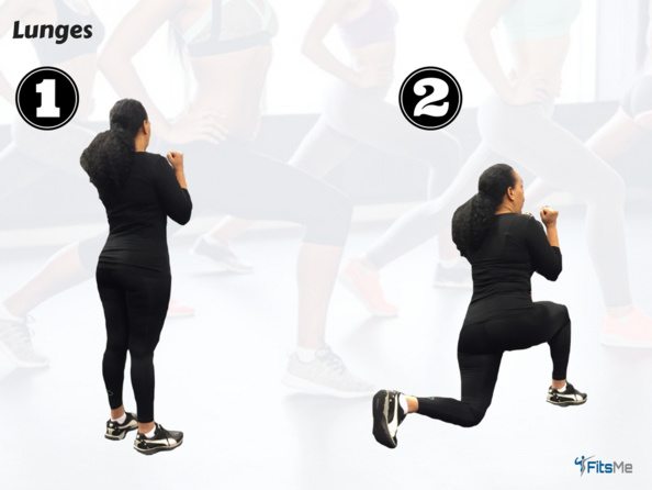 How to do a lunge - the Booty workout