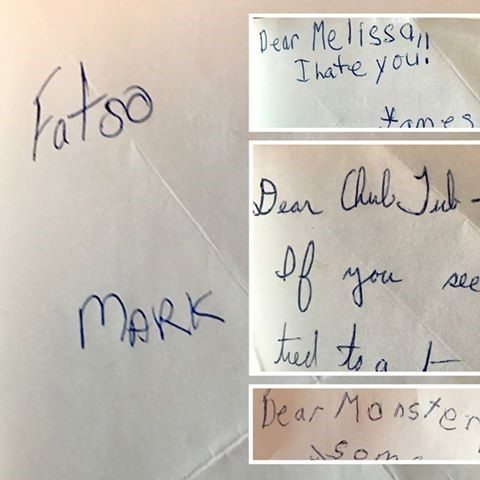 Thank you for calling me Fatso - Letters to Melissa