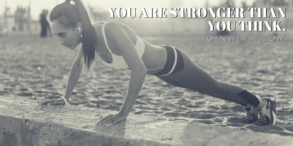 you are stronger than you think join wlfm