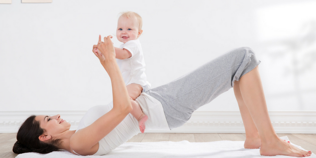 mommy and baby exercise and yoga