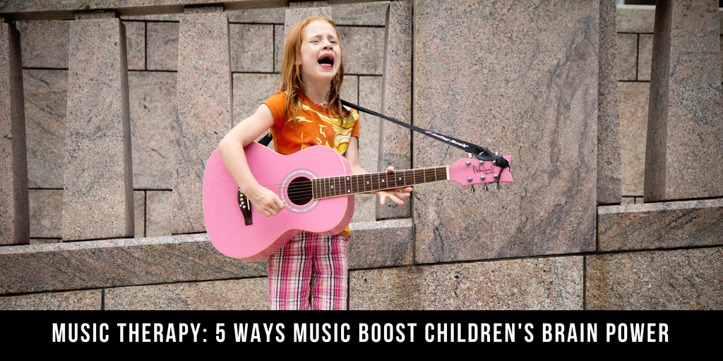 Music Therapy: 5 Ways music boost children's brain power