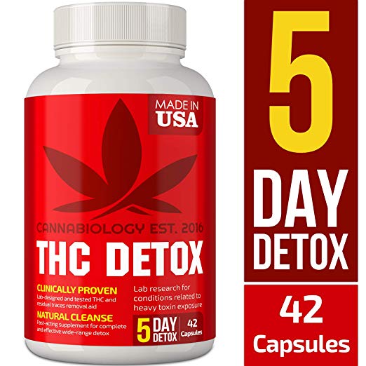 THC Detox Made in USA - BIO-Cleanse - Liver Detox, Urinary Tract & Kidney Cleanse - 5 Day Detox