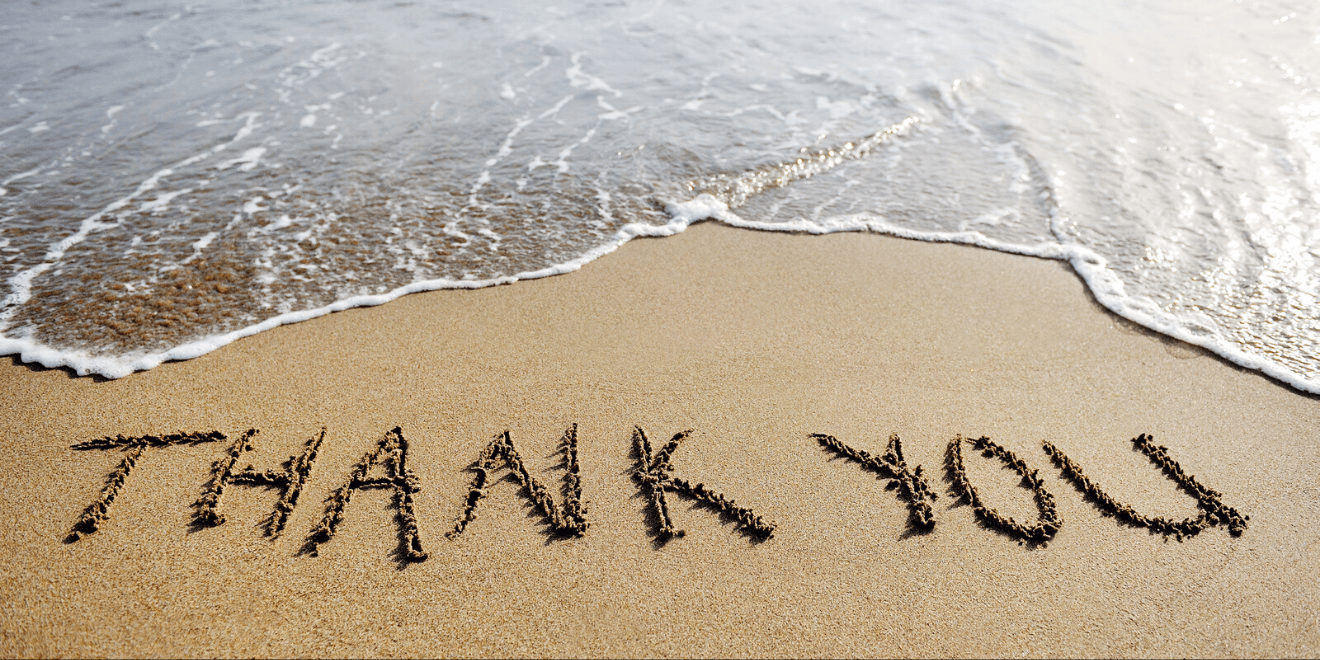 giving thanks - gratitude - thank you