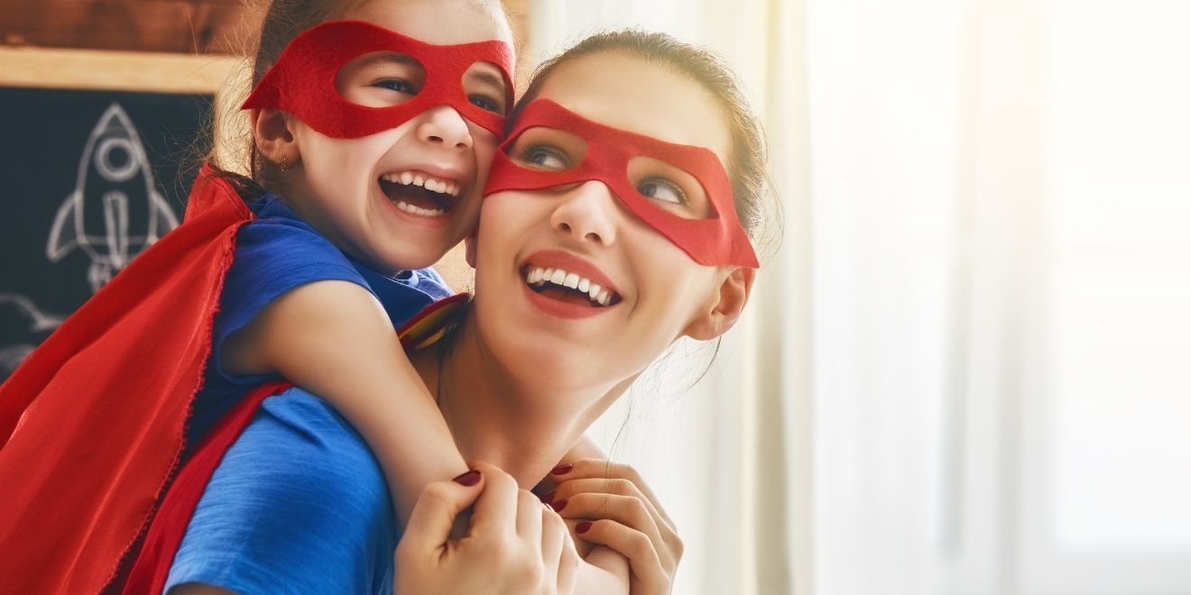 be a super hero to your kids