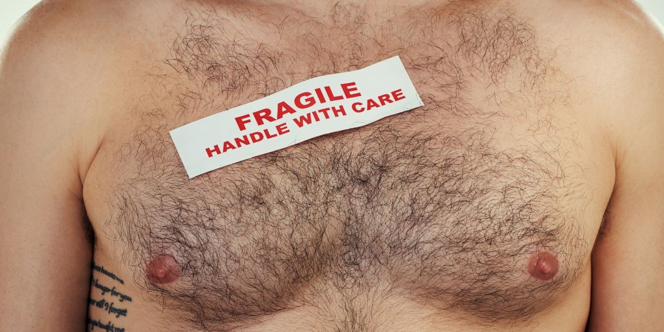men vulnerability handle with care