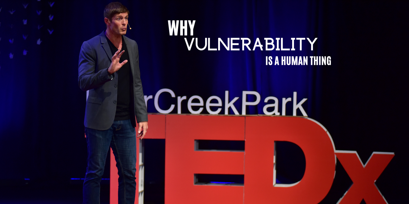 Getting Vulnerable about Vulnerability on the TEDx stage